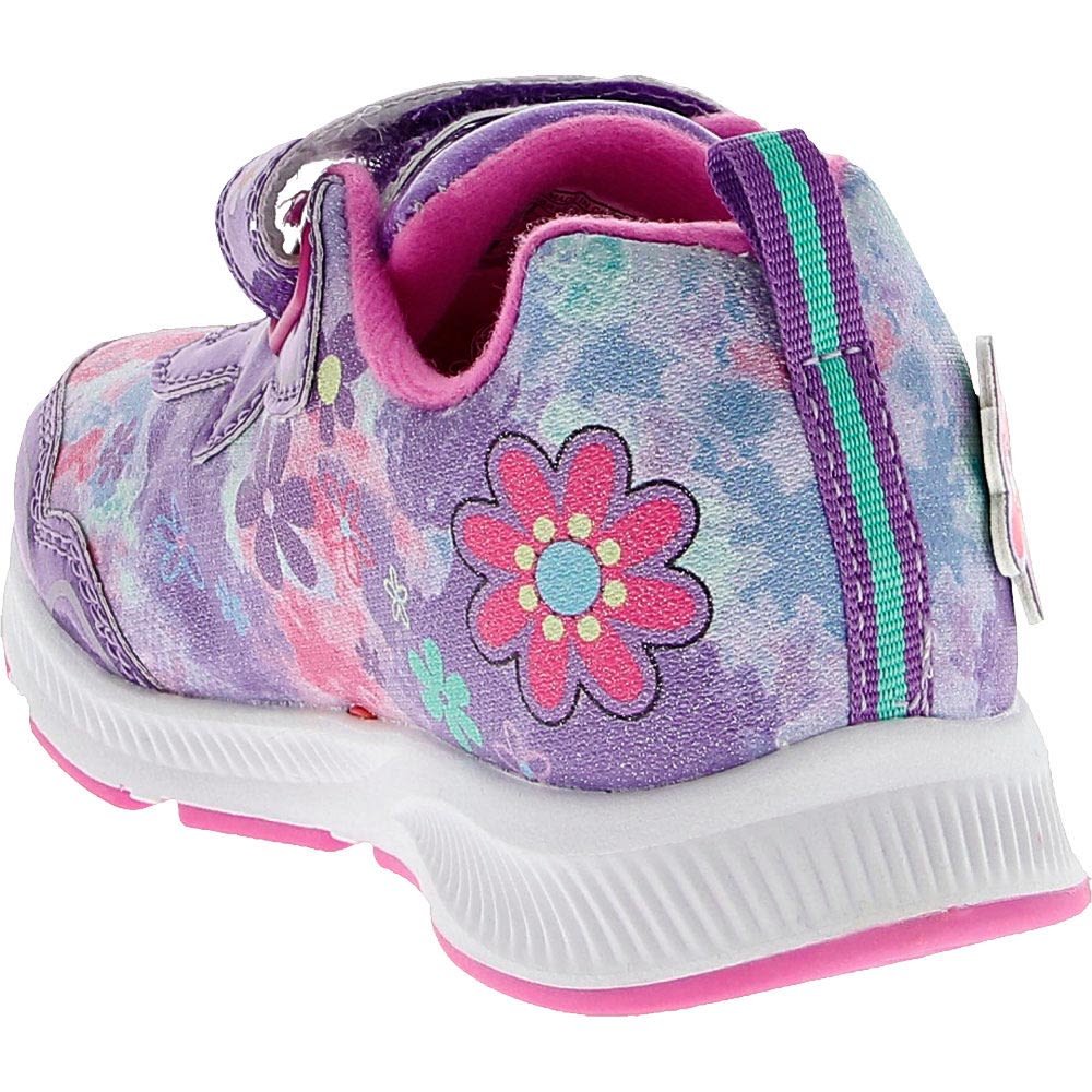 Nickelodeon Encanto Athletic Shoes - Baby Toddler Purple Fuchsia Back View