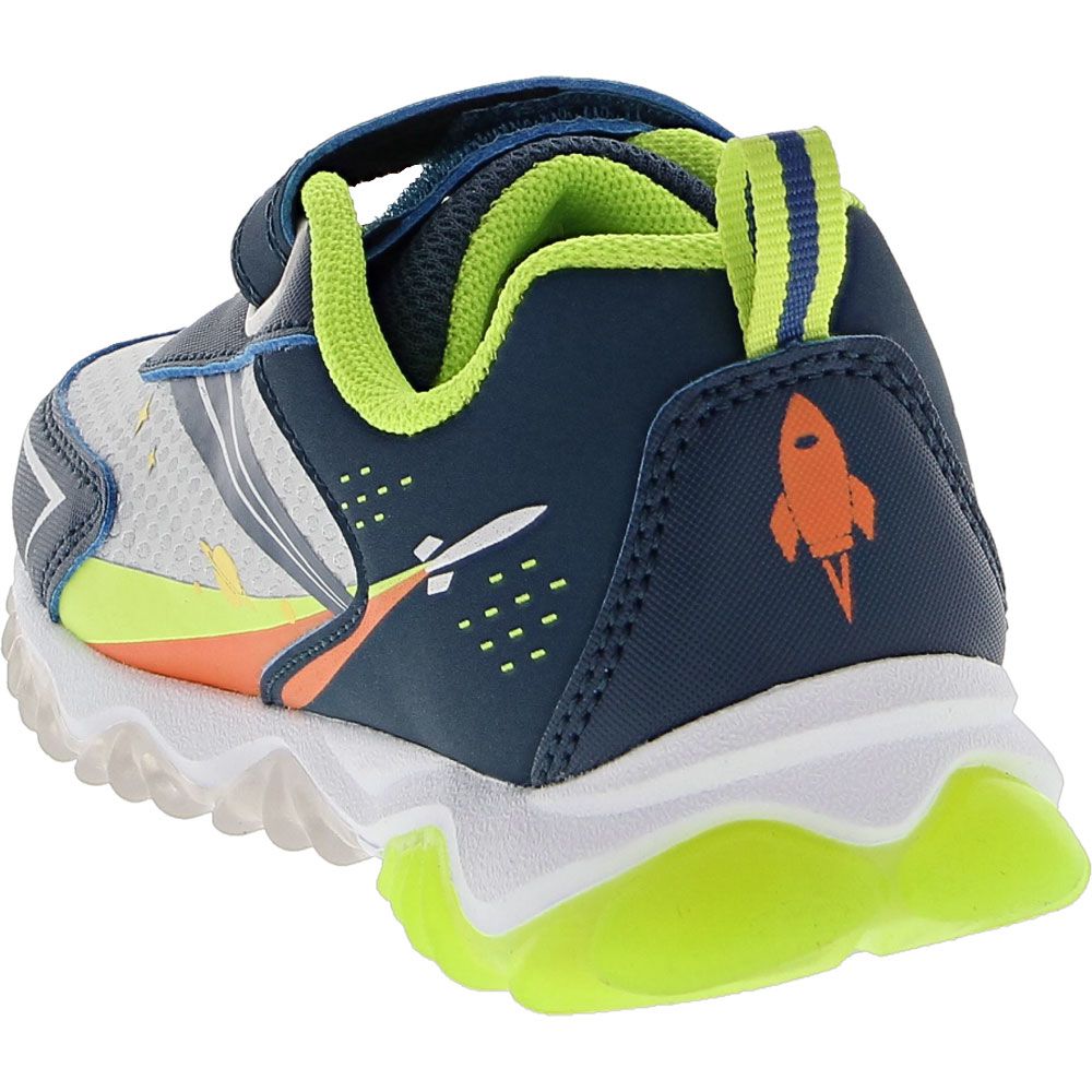 Nickelodeon Toy Story Athletic Shoes - Baby Toddler Navy Lime Back View