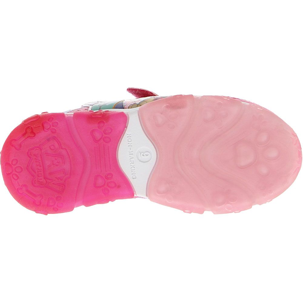 Nickelodeon Paw Patrol 7 Girls Athletic Shoes - Baby Toddler Pink Sole View