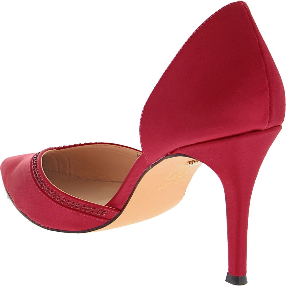 Nina Diora Prom Dress Shoes - Womens Red Back View