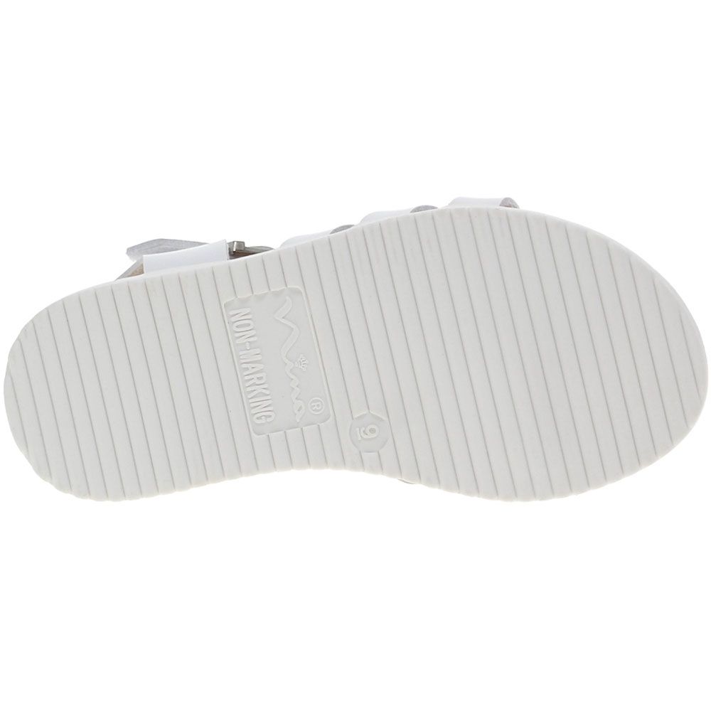 Nina Lacey K Sandals - Baby Toddler White Sole View