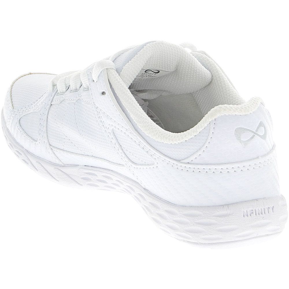 Nfinity Rival Womens Cheer Shoes White Back View