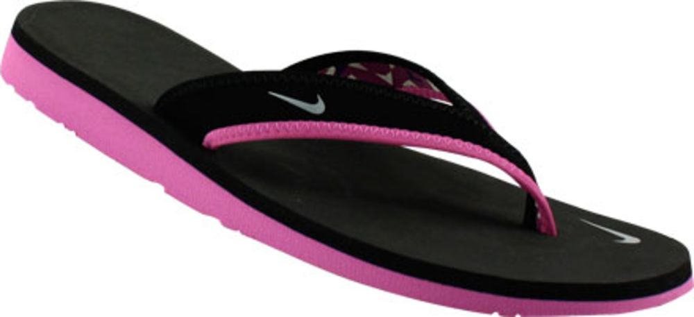 Nike Celso Thong Sandals - Womens Black Magenta