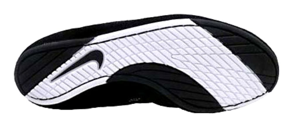 Nike Speedsweep VII Wrestling Shoes - Mens Black Black White Sole View