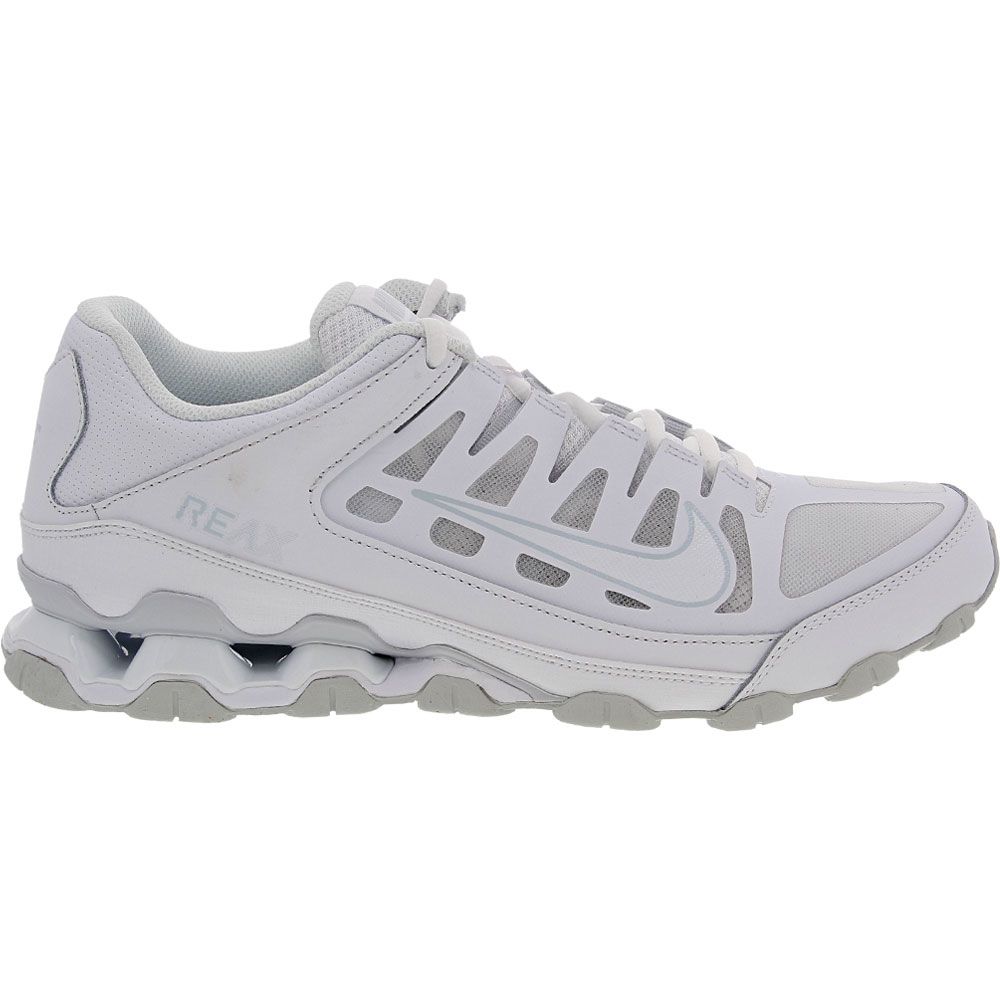 Nike Reax TR Train Training Shoes - Mens White White Pure Platinum Side View