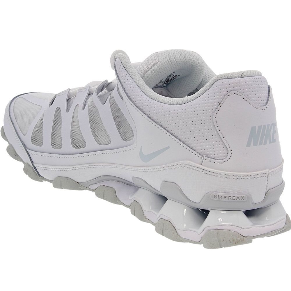 Nike Reax TR Train Training Shoes - Mens White White Pure Platinum Back View