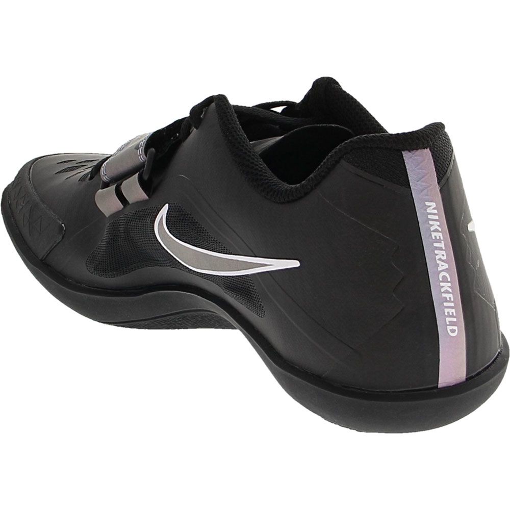 Nike Zoom Rival Sd 2 Track and Field Shoes - Mens Black Black Green Back View