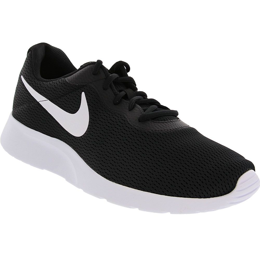 Nike Tanjun Running Shoes - Mens Black White