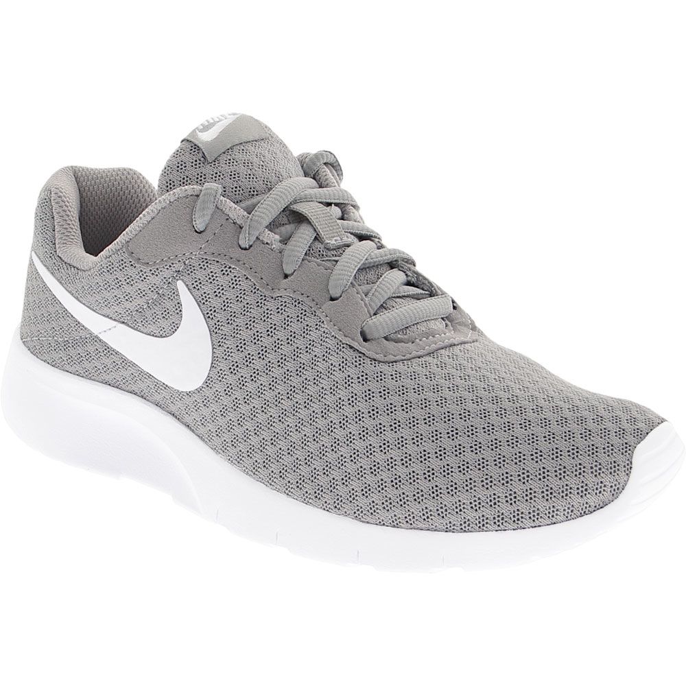 Nike Tanjun BGS Running Shoes - Kids Grey White
