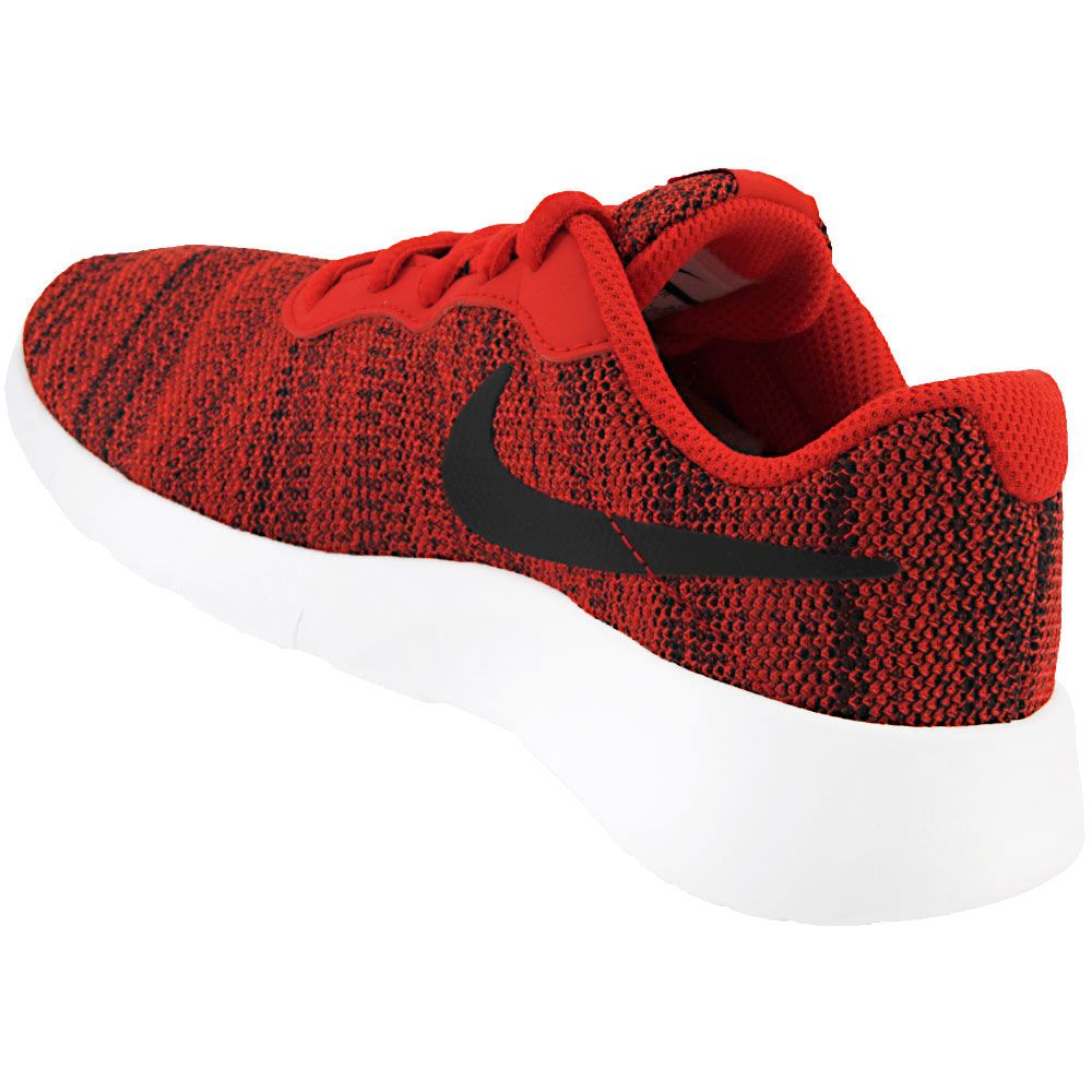 Nike Tanjun BPS Running Shoes - Kids Red Black White Back View