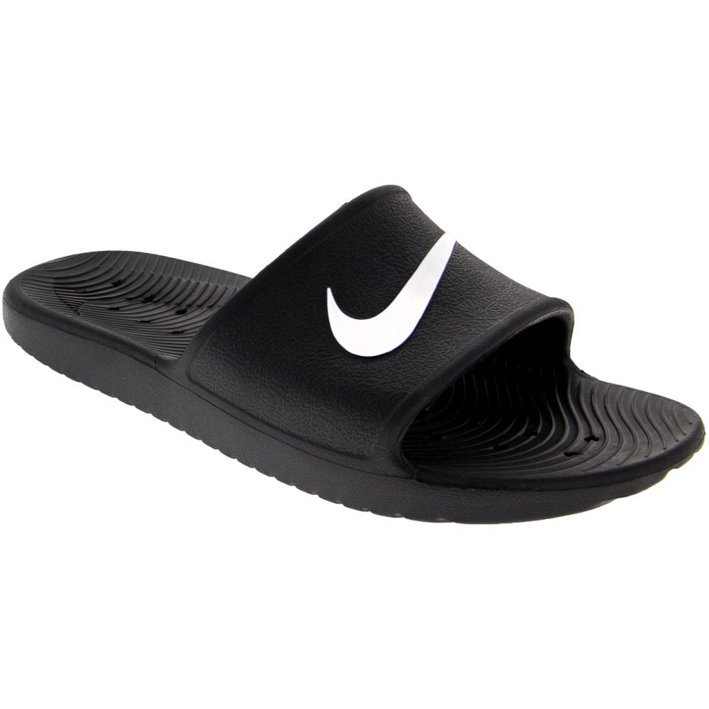 Nike Kawa Slide Slide Sandals - Mens Black White