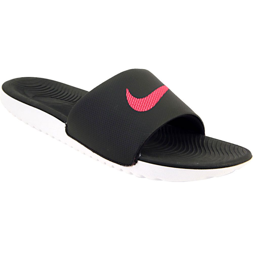 Nike Kawa Slide Slide Sandals - Womens Black Vivid Pink