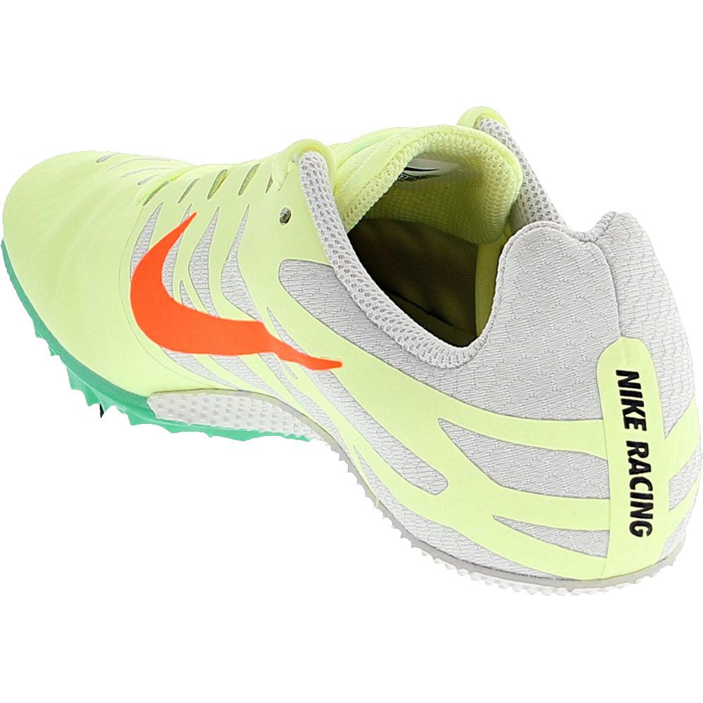 Nike Zoom Rival S 9 Racing Flats - Mens Volt Turquoise Orange Back View