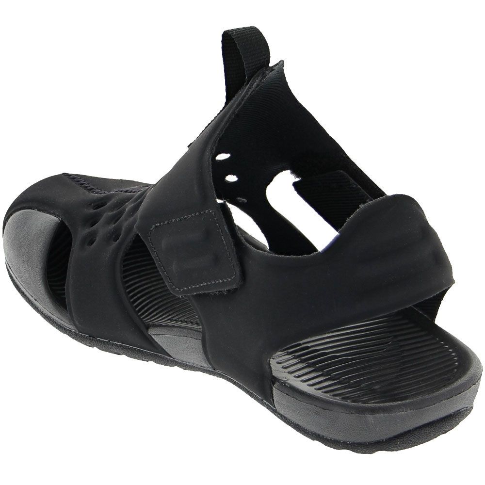 Nike Sunray Protect 2 Ps Water Sandals - Boys | Girls Black White Back View