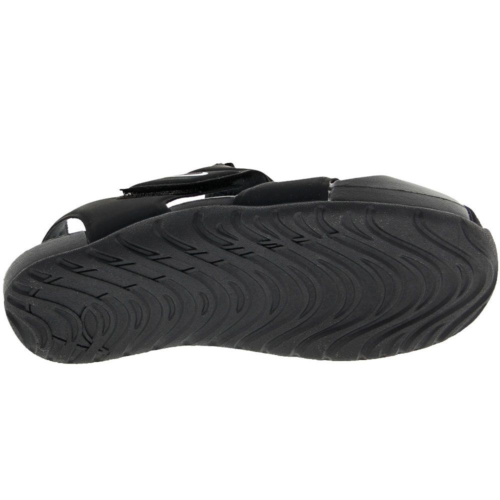 Nike Sunray Protect 2 Ps Water Sandals - Boys | Girls Black White Sole View