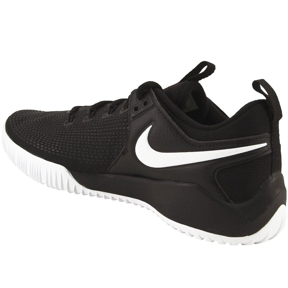 Nike Zoom Hyperace 2 Volleyball Shoes - Womens Black White Back View