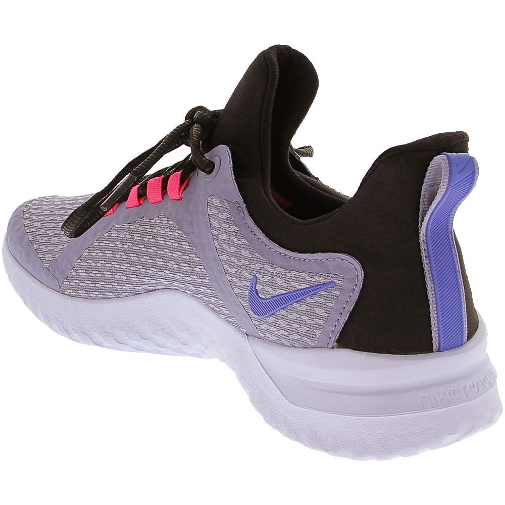 Nike Renew Rival Running Shoes - Womens Iron Purple Sapphire Black Back View