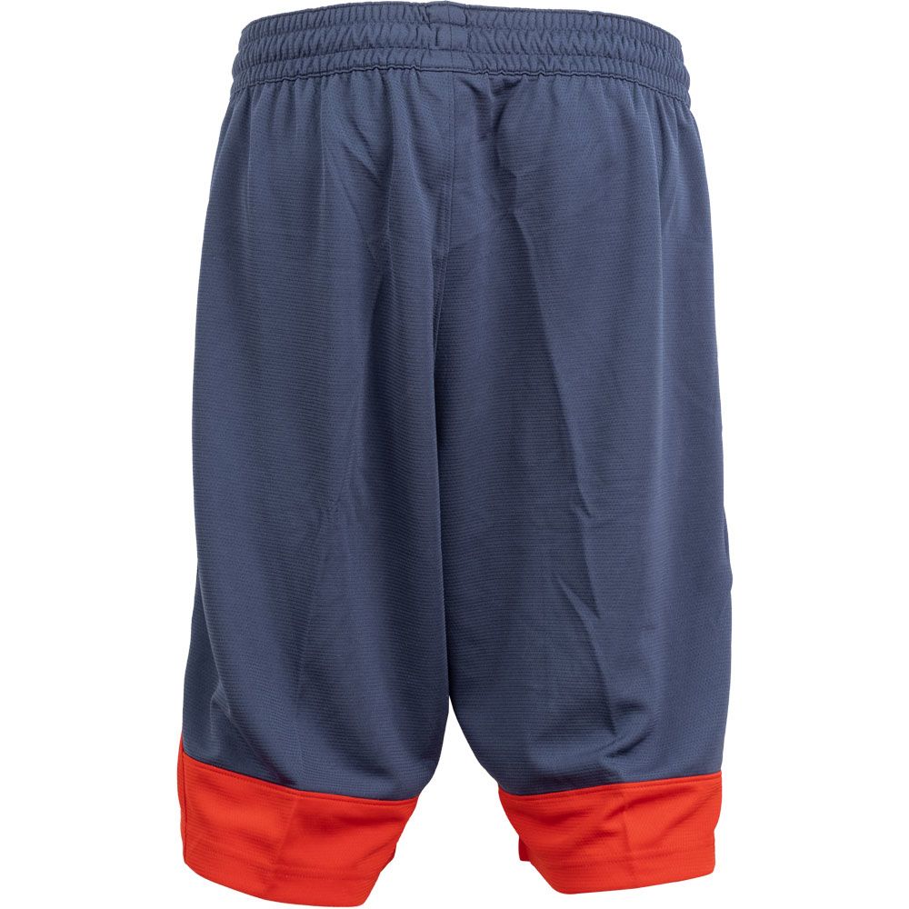 Nike Dri-Fit Icon Basketball Shorts - Mens Navy Red View 2