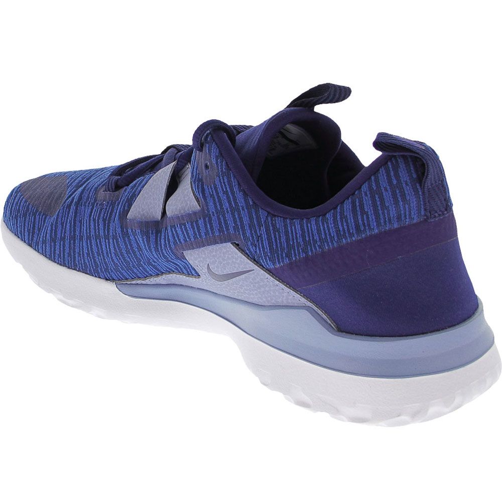 Nike Renew Arena Running Shoes - Mens Blue White Back View