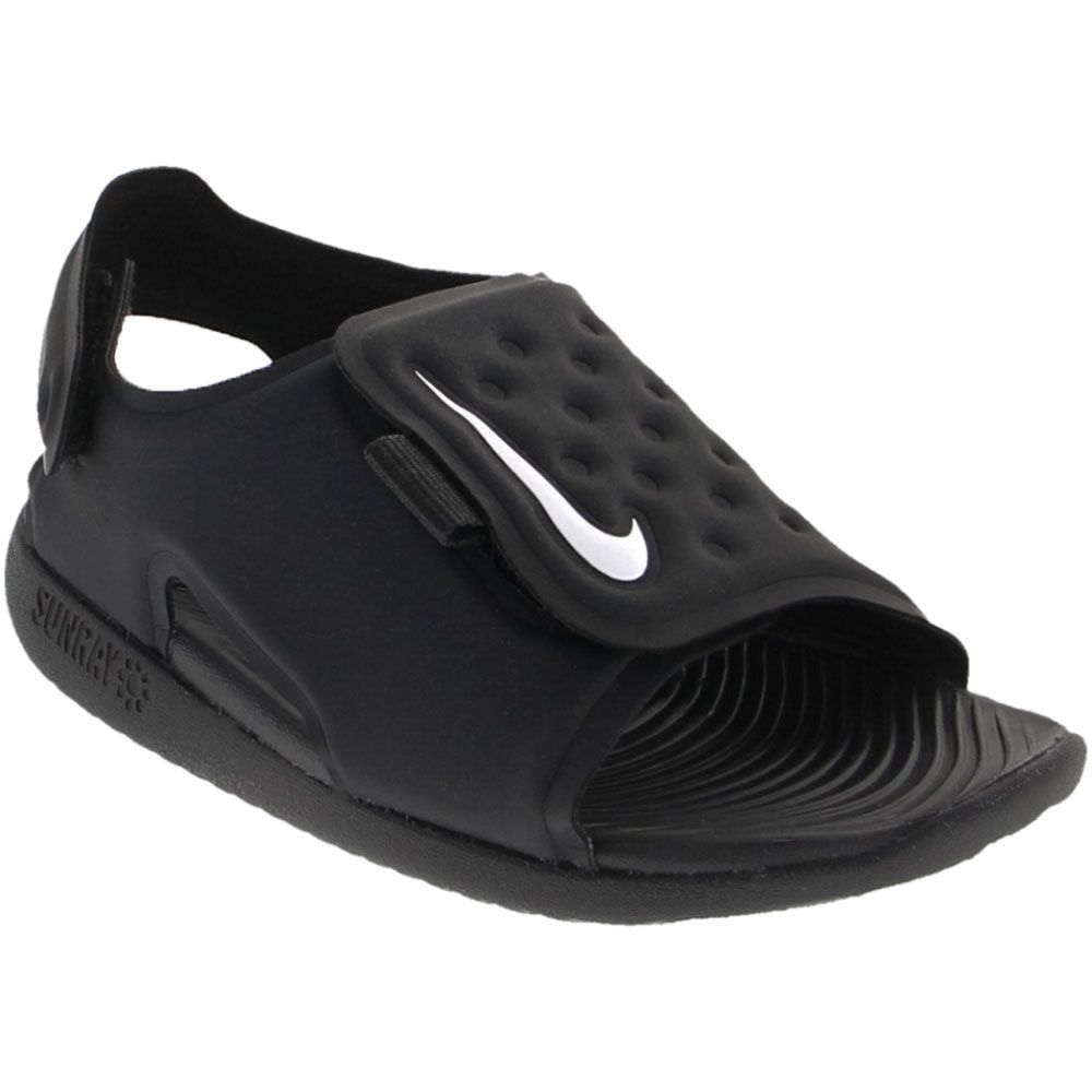 Nike Sunray Adjust 5 Sandals - Baby Toddler Black White