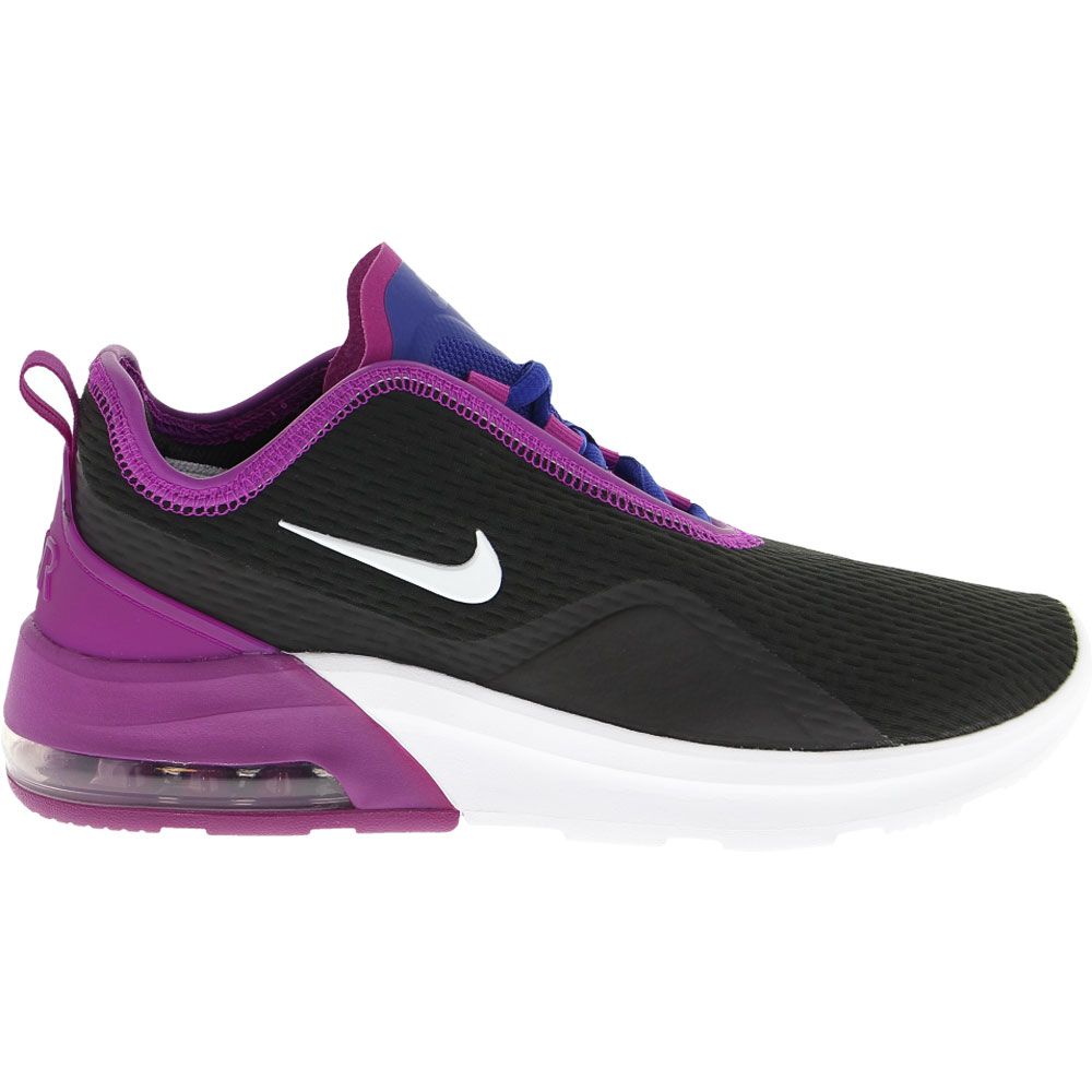 air max motion childrens trainers - black/purple
