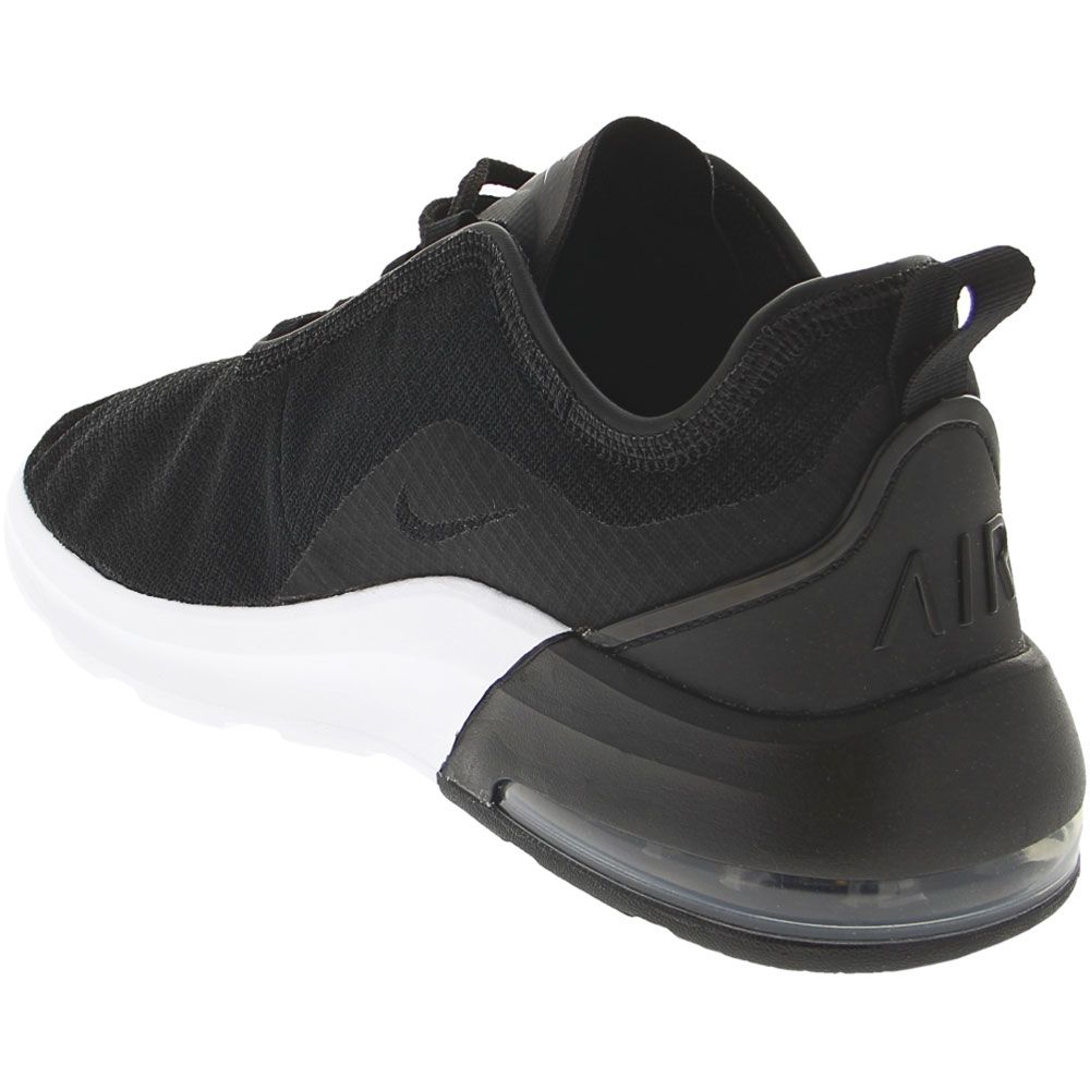 Nike Air Max Motion 2 Running Shoes - Womens Black Black Yellow Back View