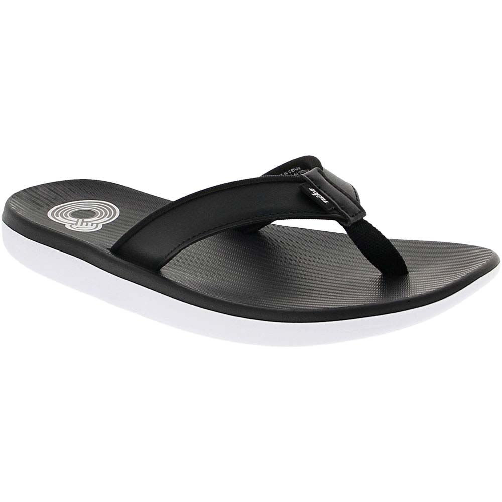 Nike Bella Kai Slide Sandals - Womens Black Metallic Silver White