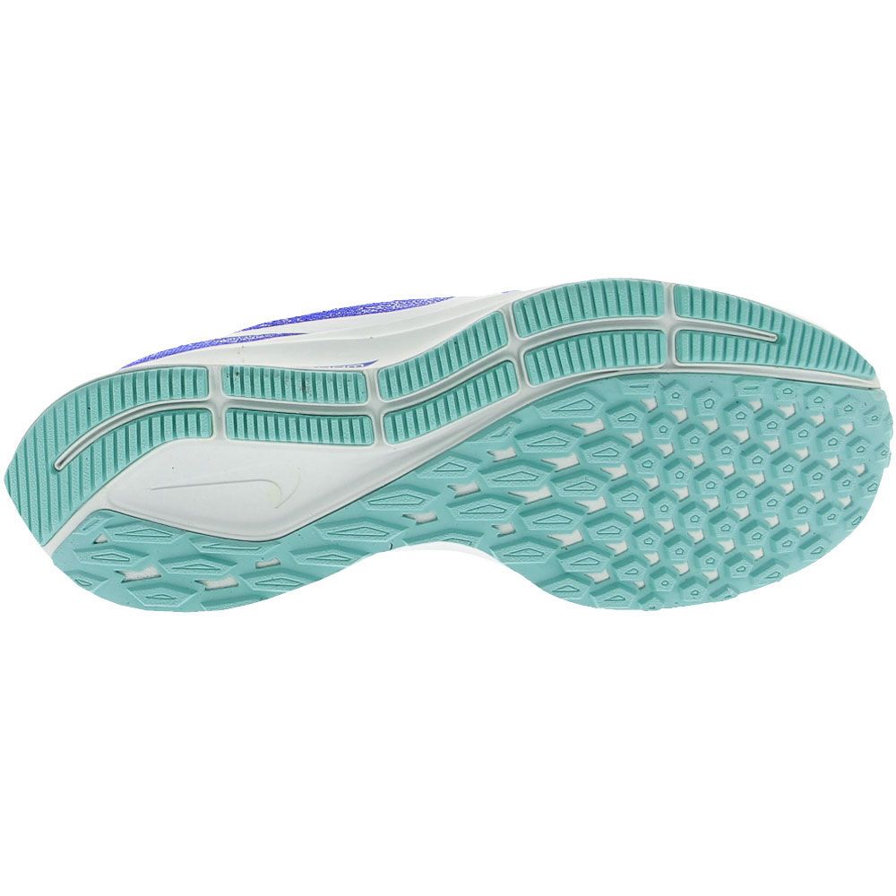 Nike Air Zoom Pegasus 36 Running Shoes - Womens Racer Blue Ghost Aqua Sole View