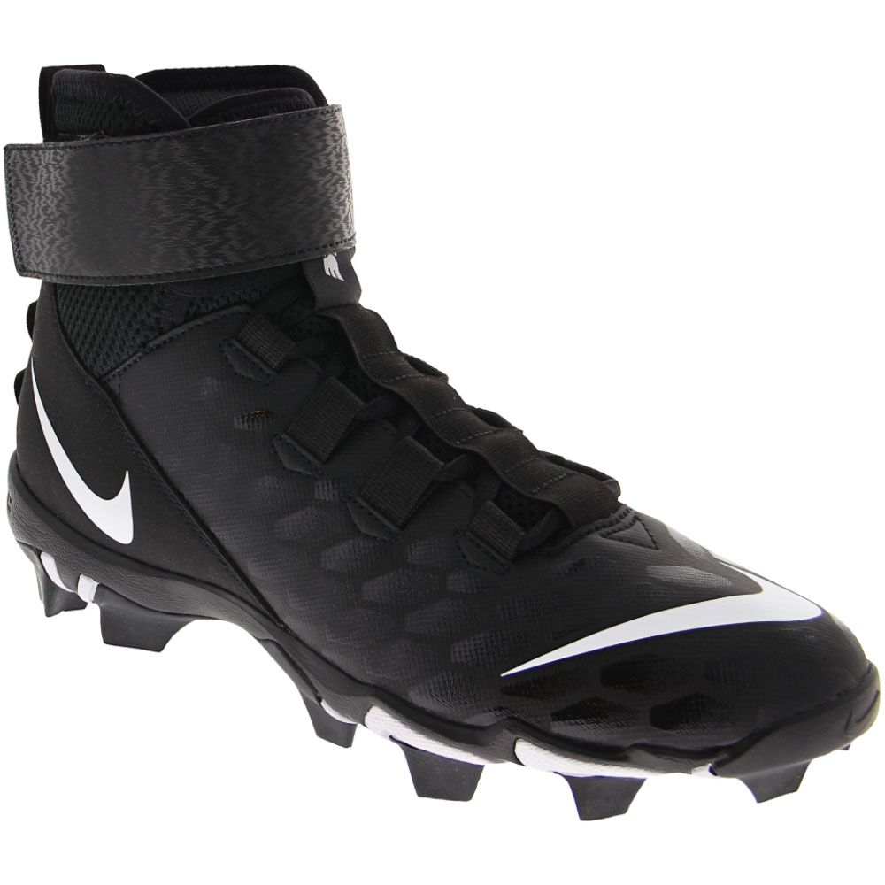 Nike Force Savage Shark 2 Football Cleats - Mens Black White Anthracite