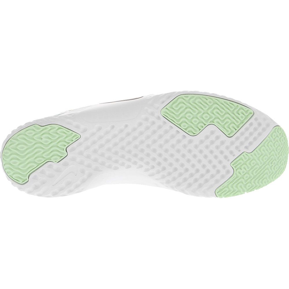 Nike Renew In Season Tr9 Training Shoes - Womens Black White Green Sole View