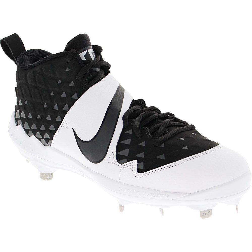 Nike Force Air Trout 6 Pro Baseball Cleats - Mens Black Black White Anthracite