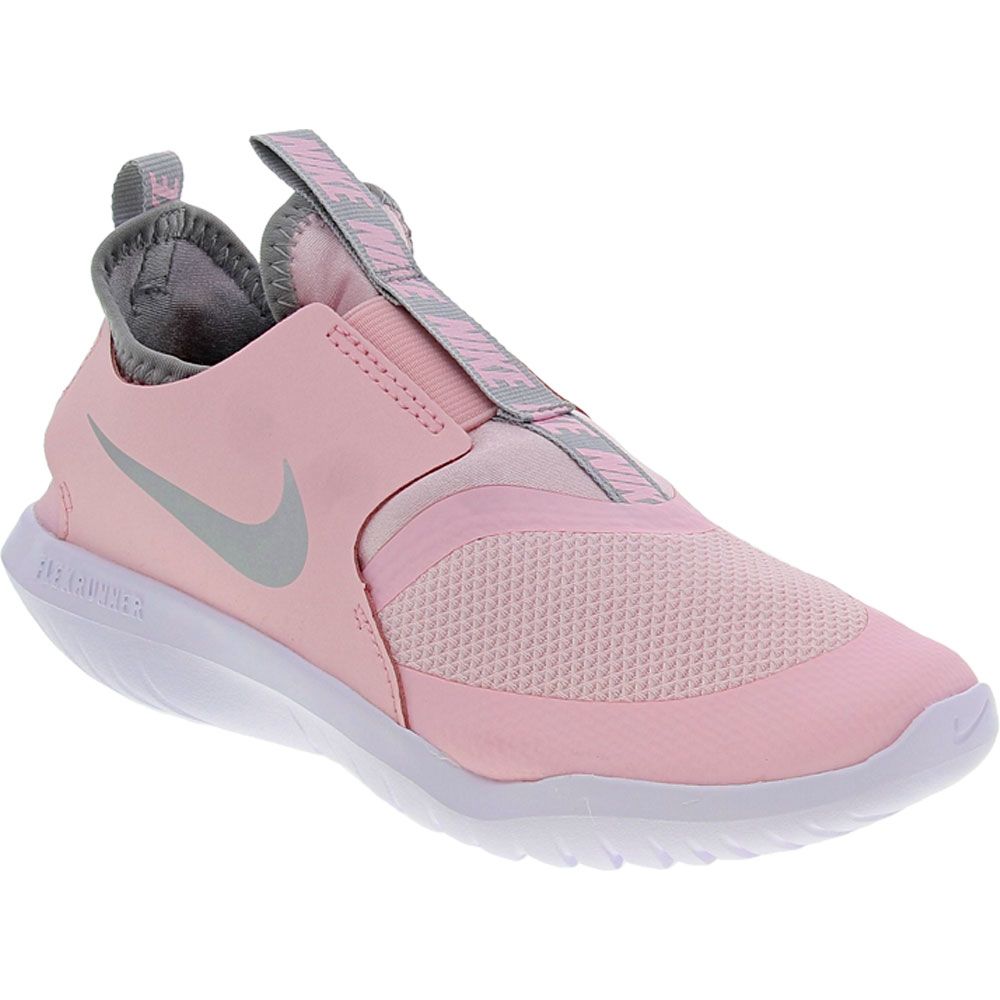 Nike Flex Runner Ps Running - Boys Pink Foam Metallic Silver