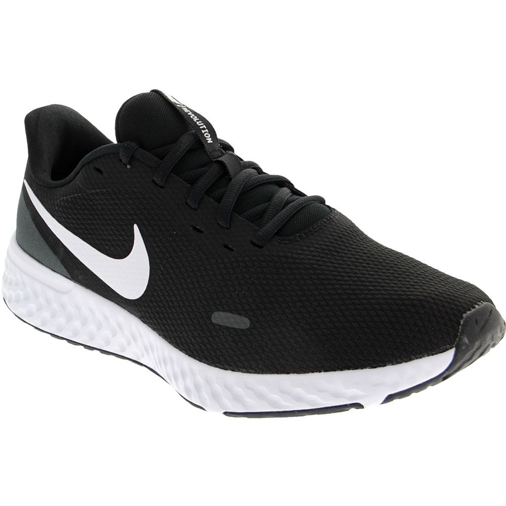 Nike Revolution 5 Running Shoes - Mens Black White Anthracite