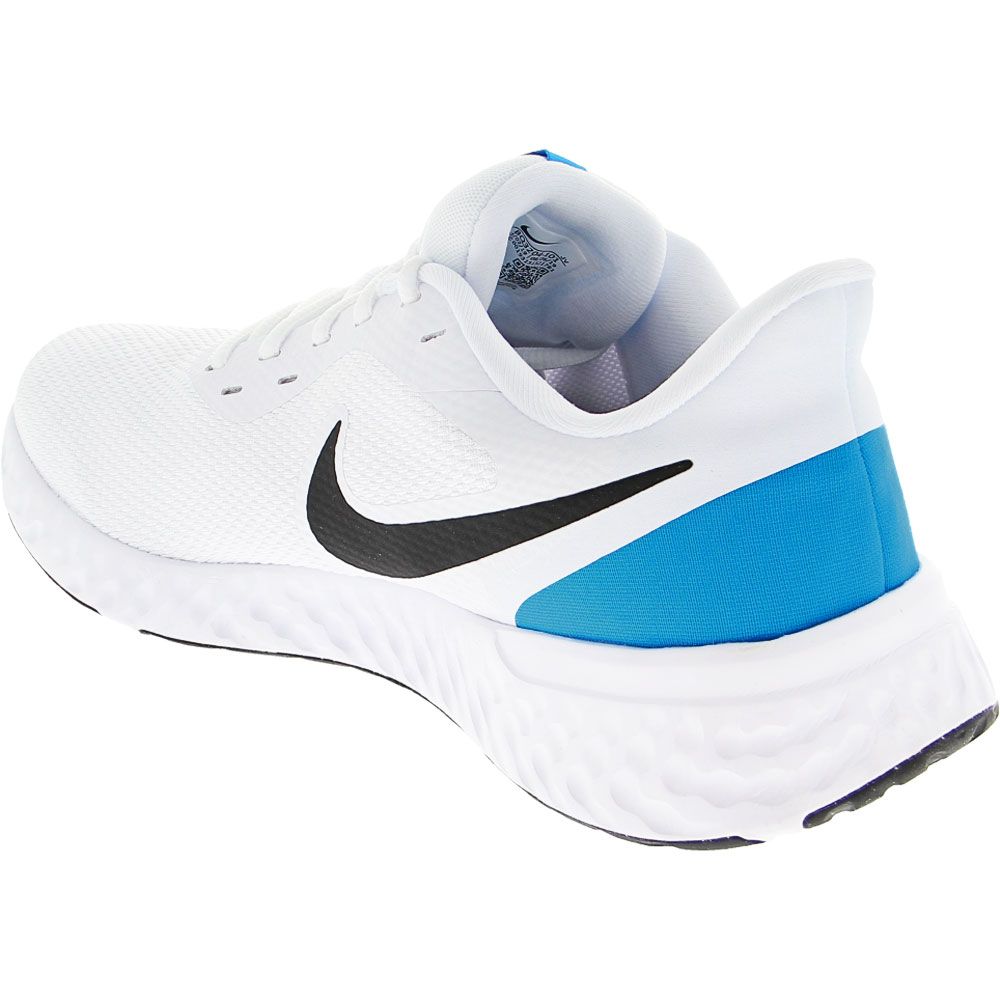 Nike Revolution 5 Running Shoes - Mens White Back View