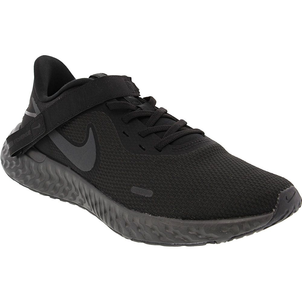 Nike Revolution 5 Flyease Running Shoes - Mens Black Anthracite