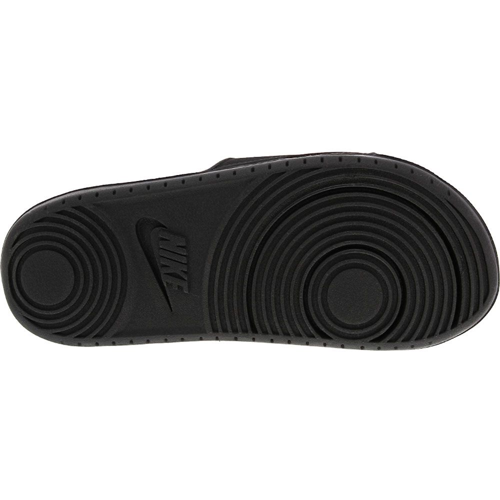 Nike Offcourt Slide Slide Sandals - Womens Anthracite Black Black Sole View