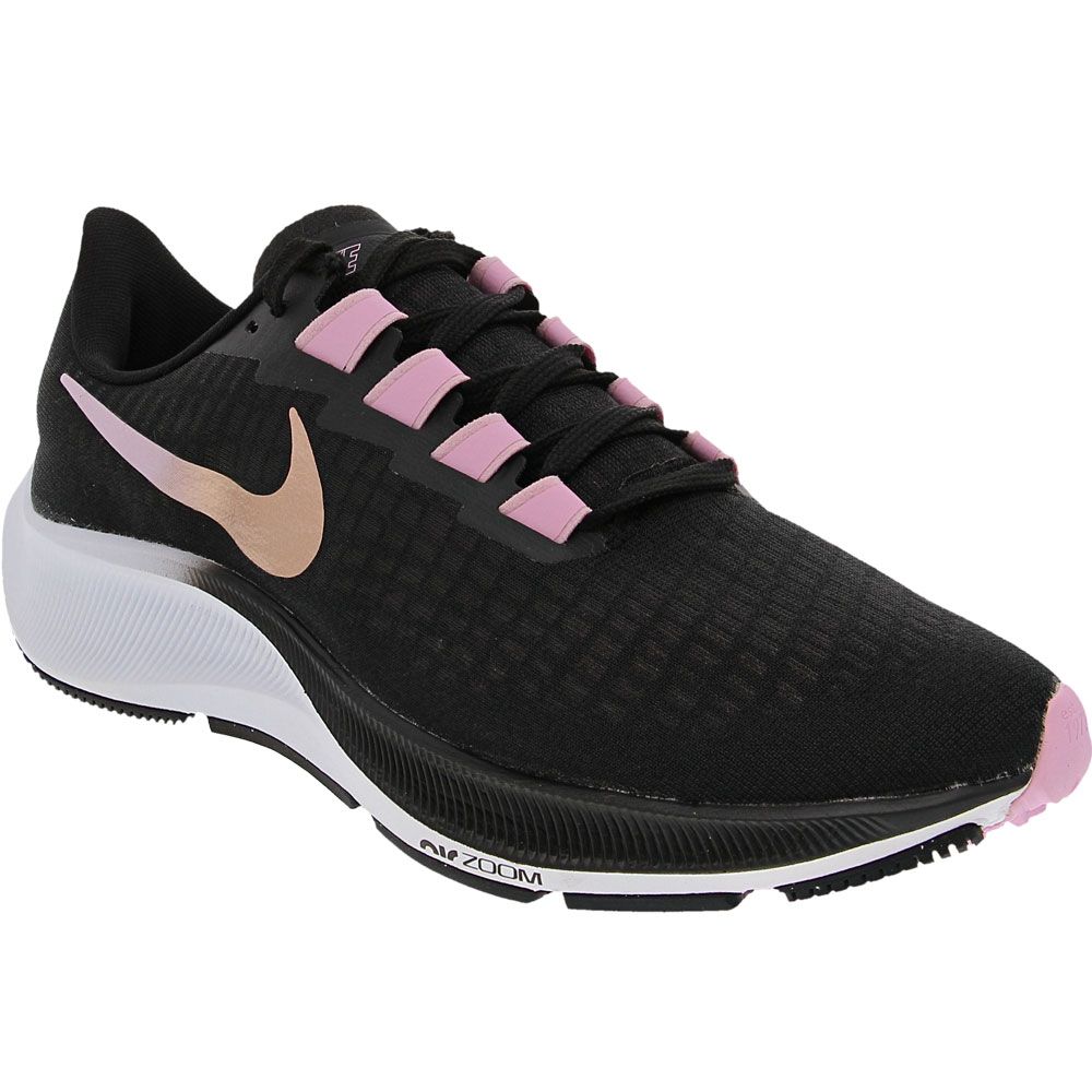 Nike Air Zoom Pegasus 37 Running Shoes - Womens Black Bronze