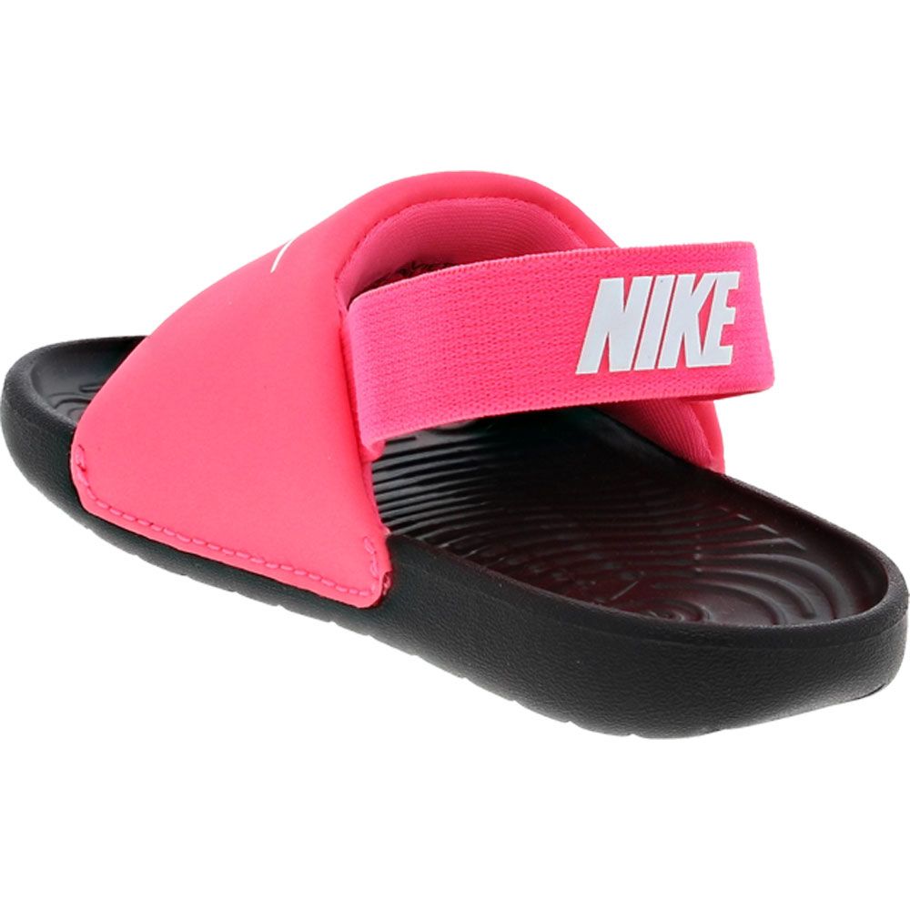 Baby pink hotsell nike sliders