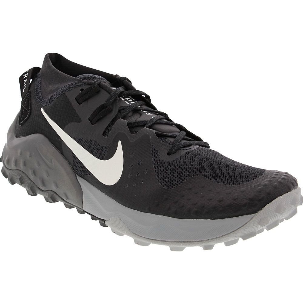 Nike Wildhorse 6 Trail Running Shoes - Mens Black Grey Dark Grey