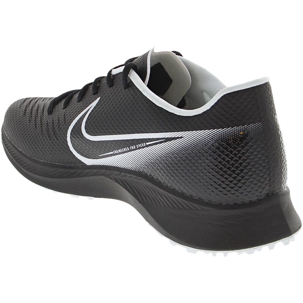 Nike Vapor Edge Turf Training Shoes - Mens Black Black White Back View