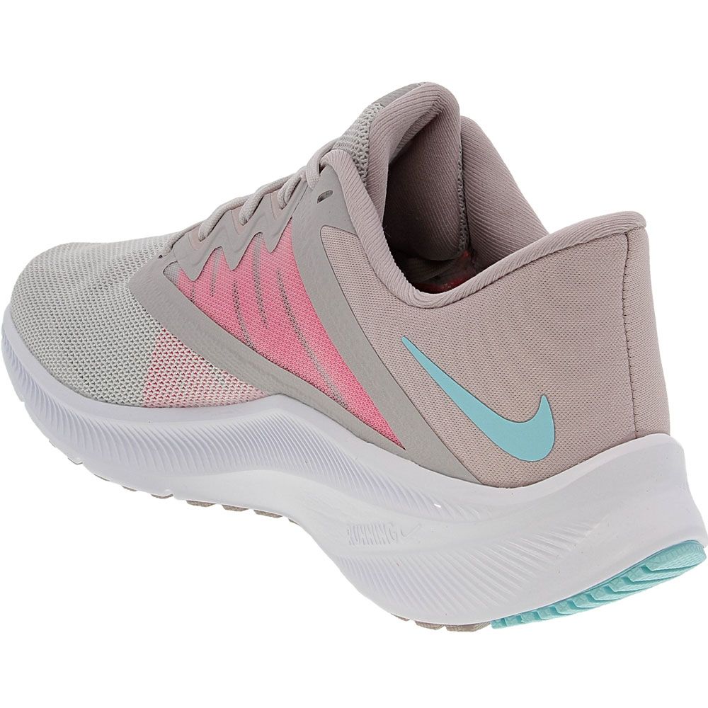Nike Quest 3 Running Shoes - Womens Vast Grey Glacier Ice Back View