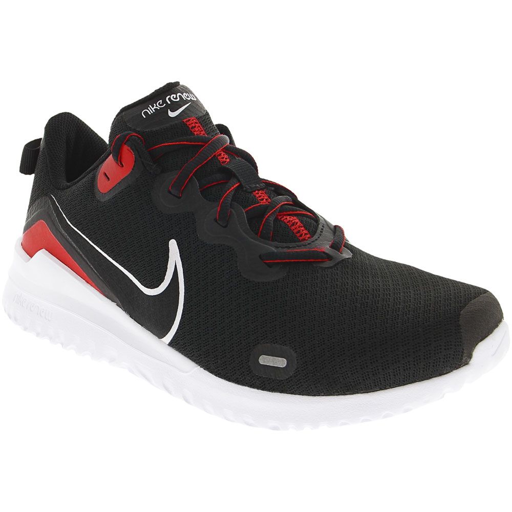 Nike Renew Ride Running Shoes - Mens Black White Red
