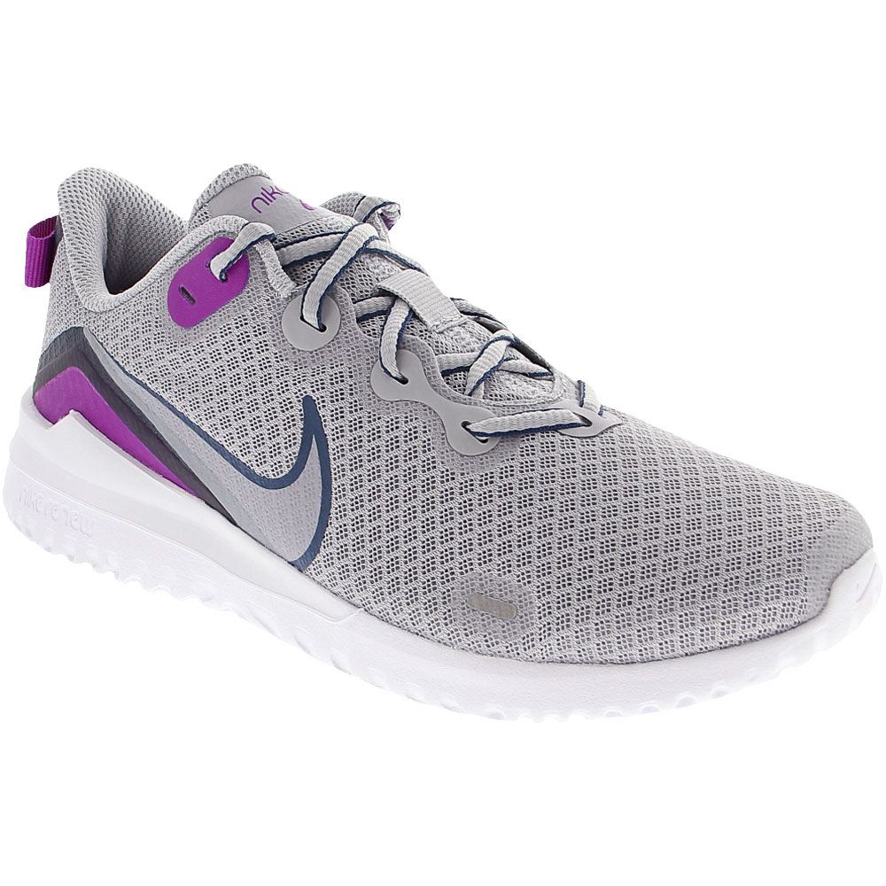 Nike Renew Ride Running Shoes - Womens Wolf Grey Valerian Blue