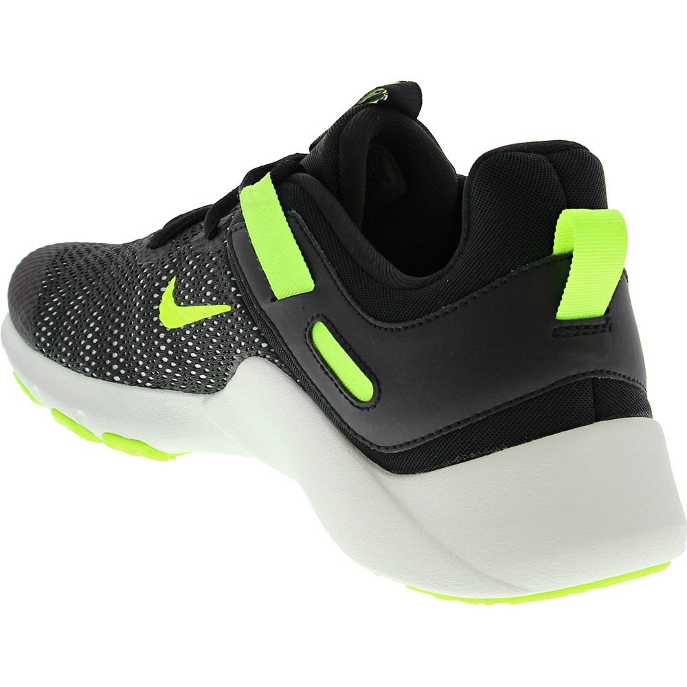 Nike Legend Essential Training Shoes - Mens Black Volt Spruce Aura Back View