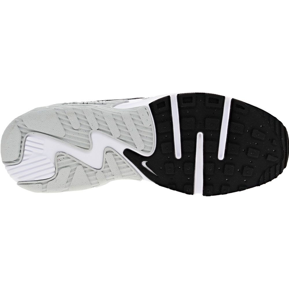 Nike Air Max Excee Lifestyle Shoes - Mens White Platinum Black Sole View