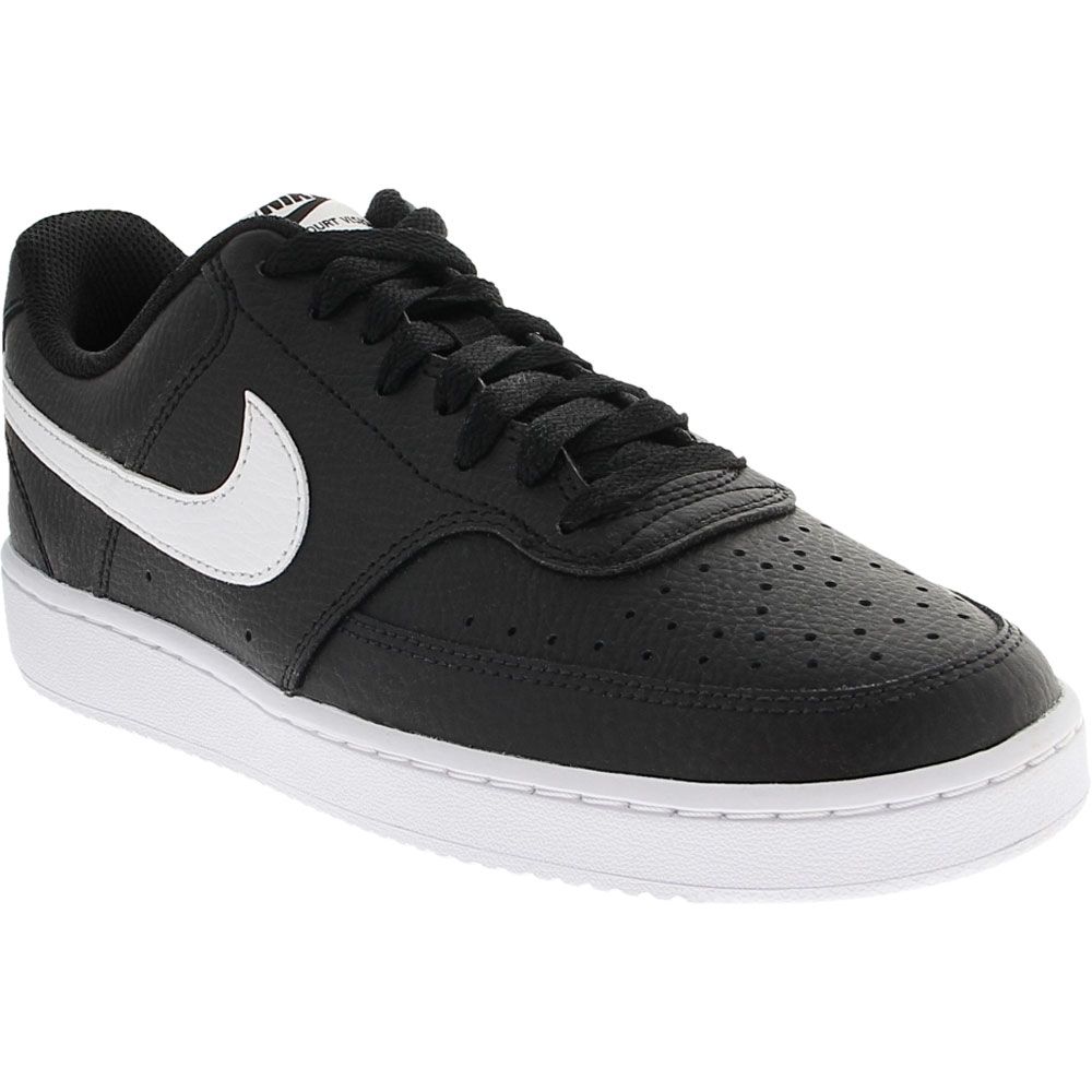 Nike Court Vision Lifestyle Shoes - Womens Black Black White