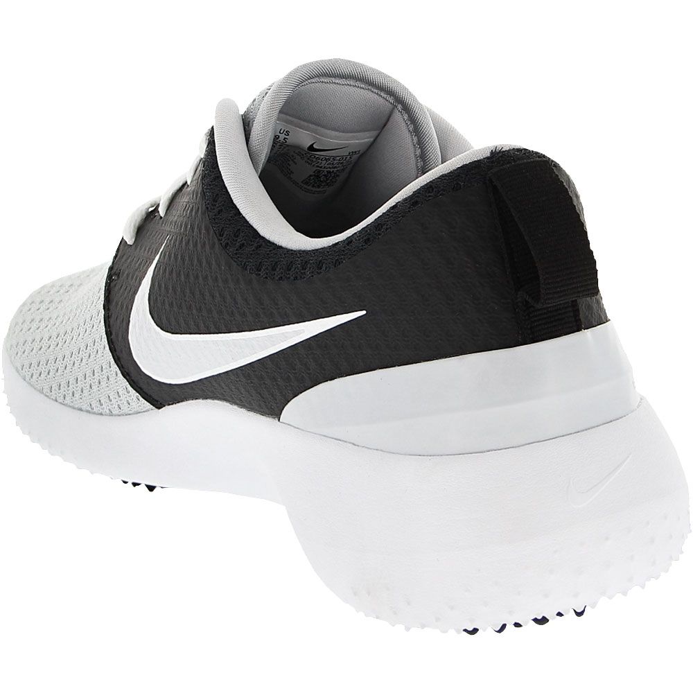 Nike Roshe G 2 Golf Shoes - Mens Platinum Black Back View