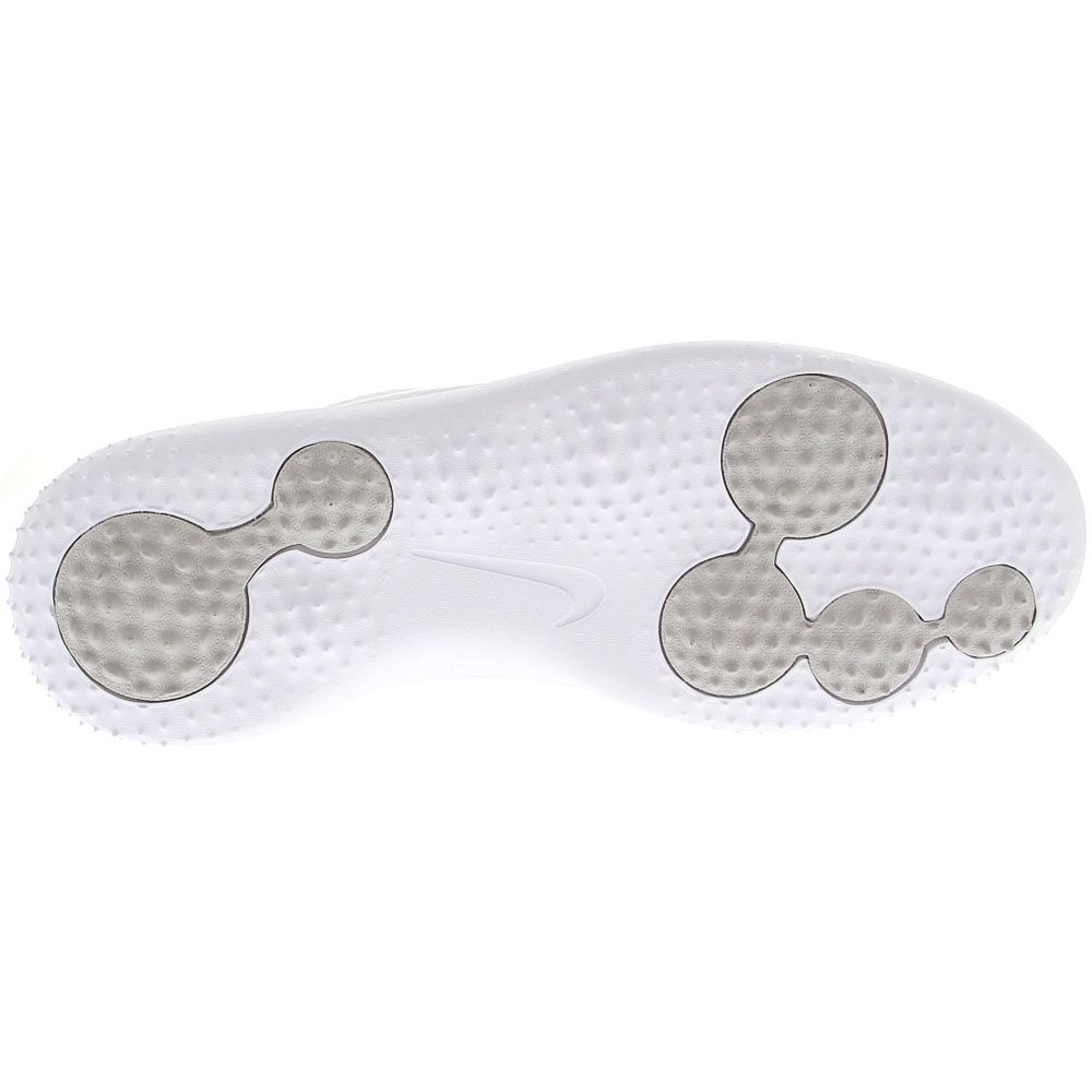 Nike Roshe G 2 Golf Shoes - Womens Pure Platinum Metallic White Sole View