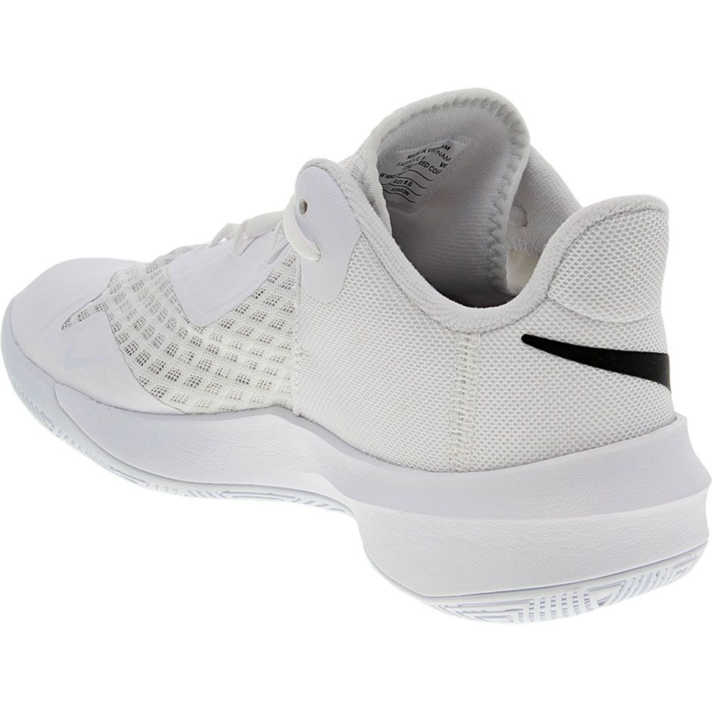 Nike Hyperspeed Court Volleyball Shoes - Womens White Back View