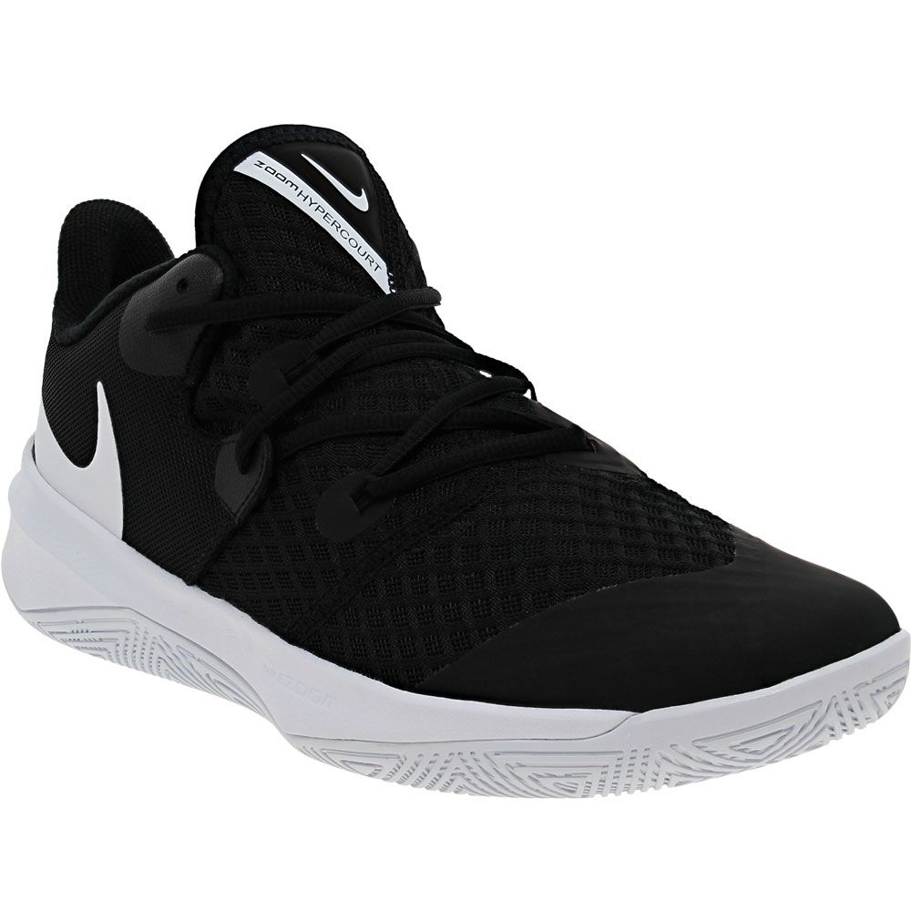Nike Hyperspeed Court Volleyball Shoes - Unisex Black White Black